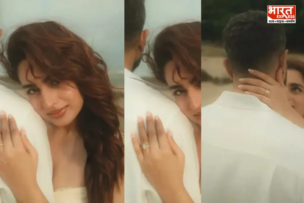 Ayesha Khan engagement bharat express