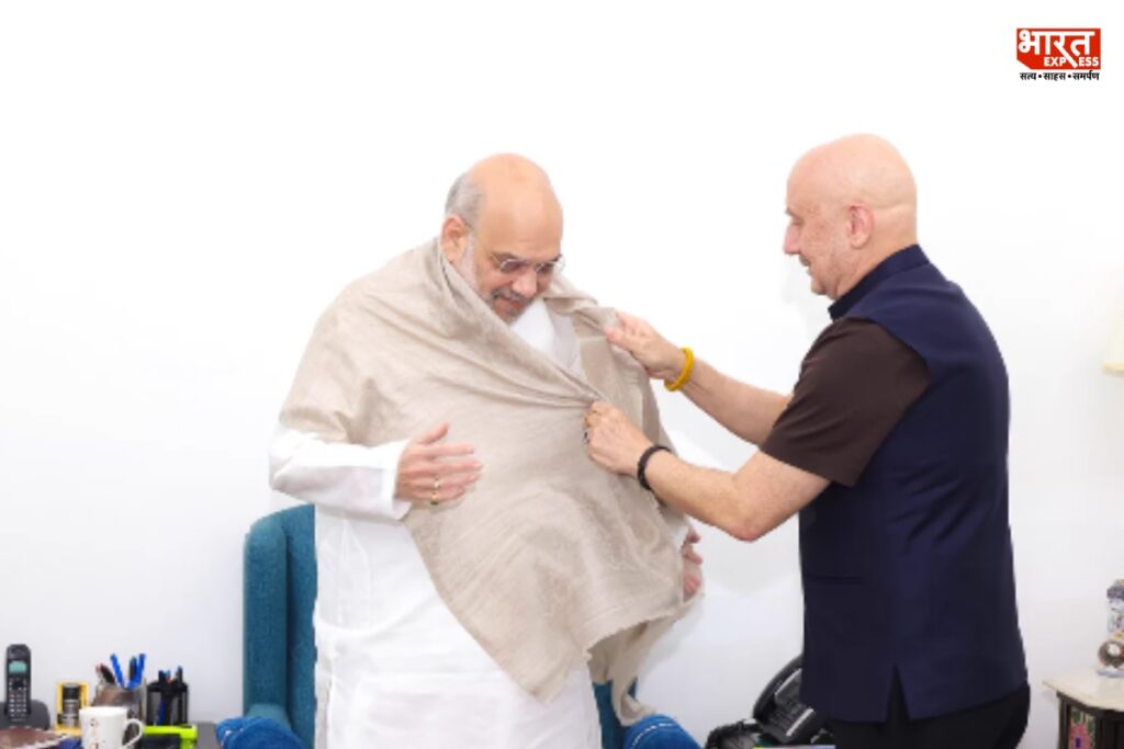 Anupam Kher meets Amit Shah