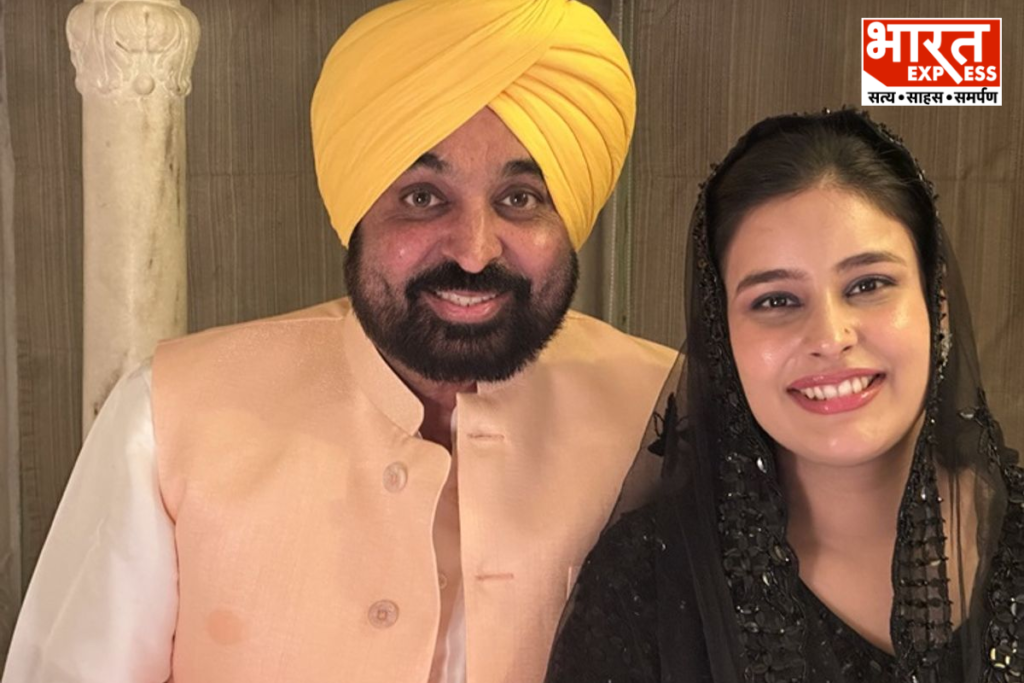 Bhagwant Mann Wife Gurpreet Kaur