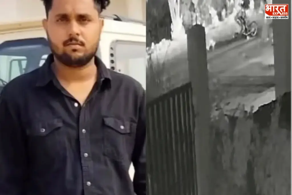 Tragic Bike Accident Captured on CCTV in Jhansi
