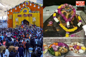Kedarnath Temple: बाबा केदार के दर्शन के लिए सुबह से भक्तों की लंबी कतारें लगी रहीं. सावन के पहले सोमवार पर पूरा धाम शिवमय नजर आया. 