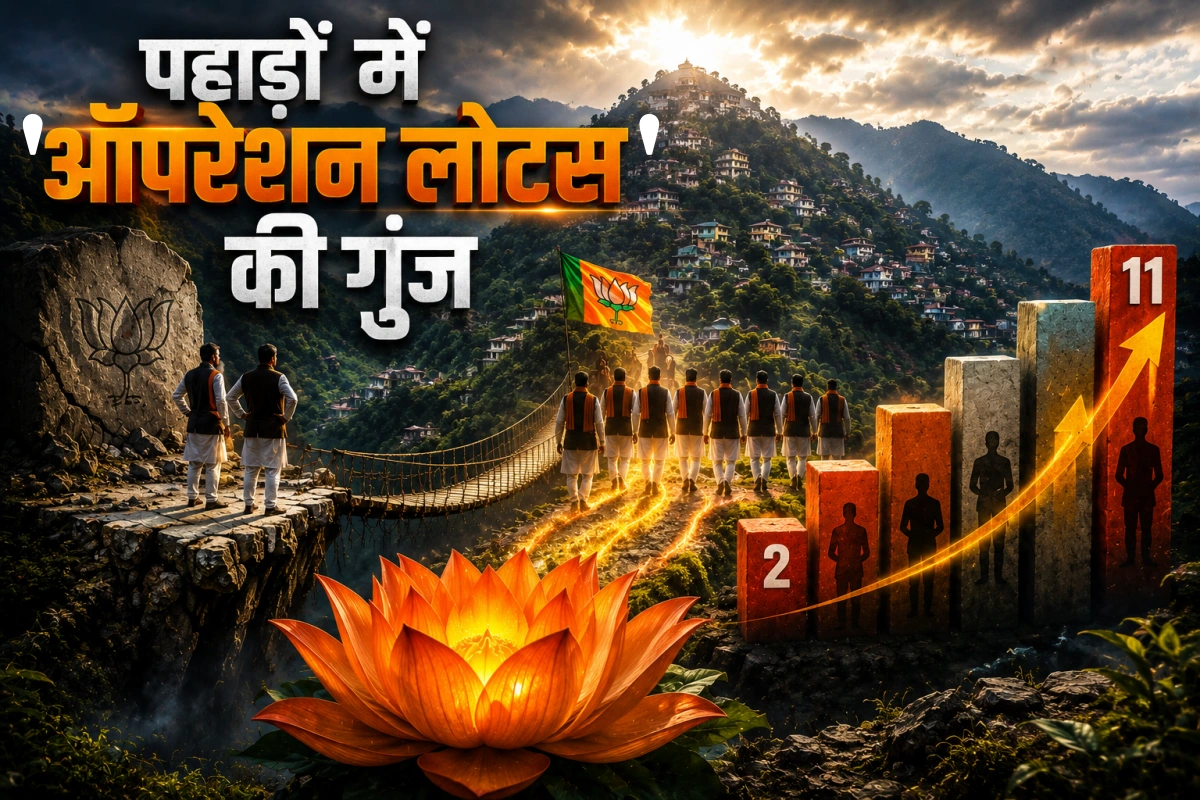 मेघालय की पहाड़ियों में ‘ऑपरेशन लोटस’ की गूंज, 2 से सीधे 11 हो सकते हैं BJP विधायक, UDP में टूट के संकेत