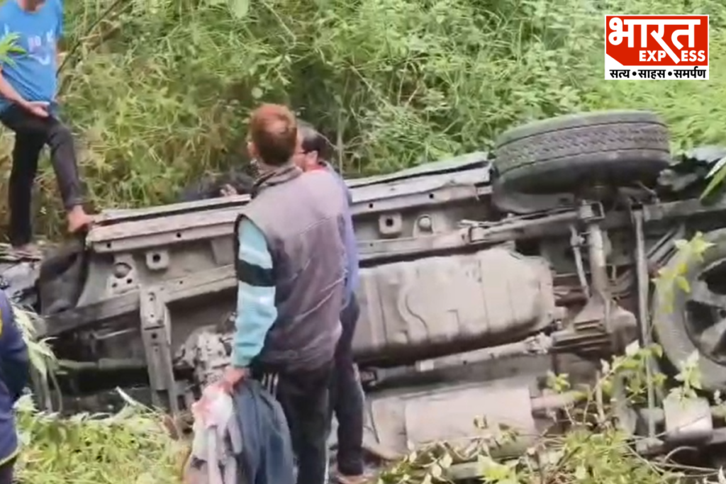 Nainital Road Accident Khurpatal XUV Crash 5 Injured BD Pandey Hospital