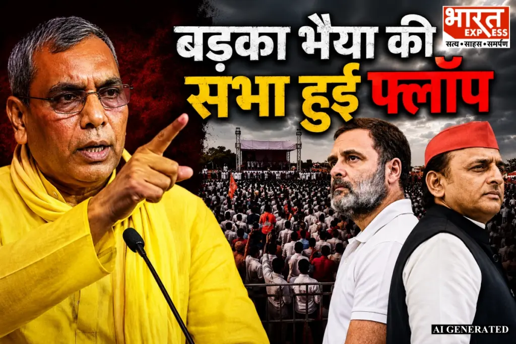 OP Rajbhar Attacks Akhilesh Yadav Over Rahul Gandhi Prayagraj Rally