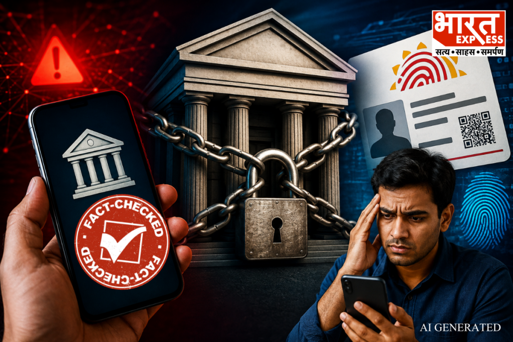 PIB Fact Check Fake Notice Bank Of India Account Blocked KYC Update