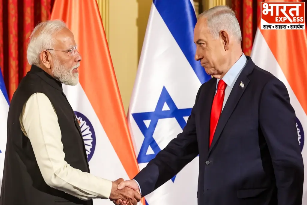 PM Modi Benjamin Netanyahu Call