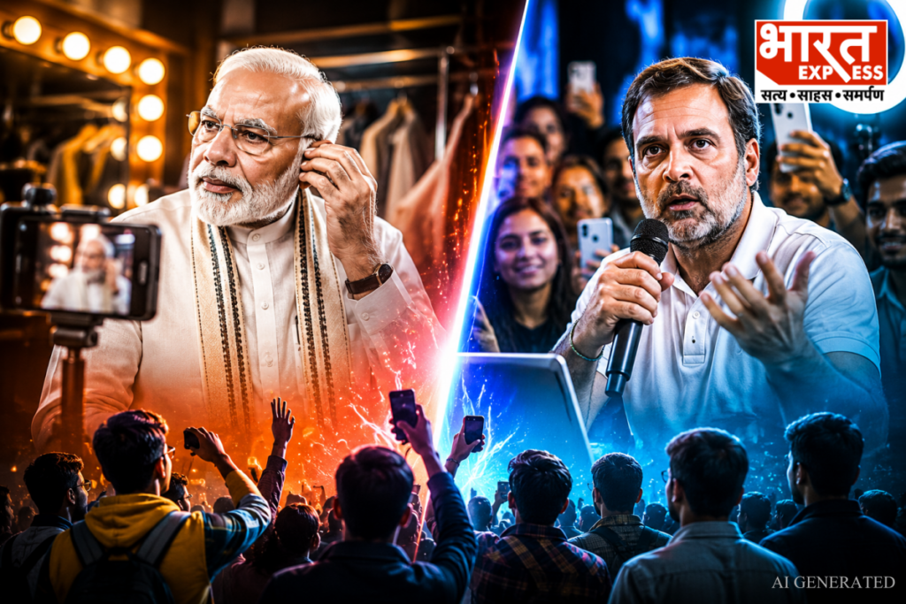 PM Modi GRWM vs Rahul Gandhi AMA Session Gen Z Politics