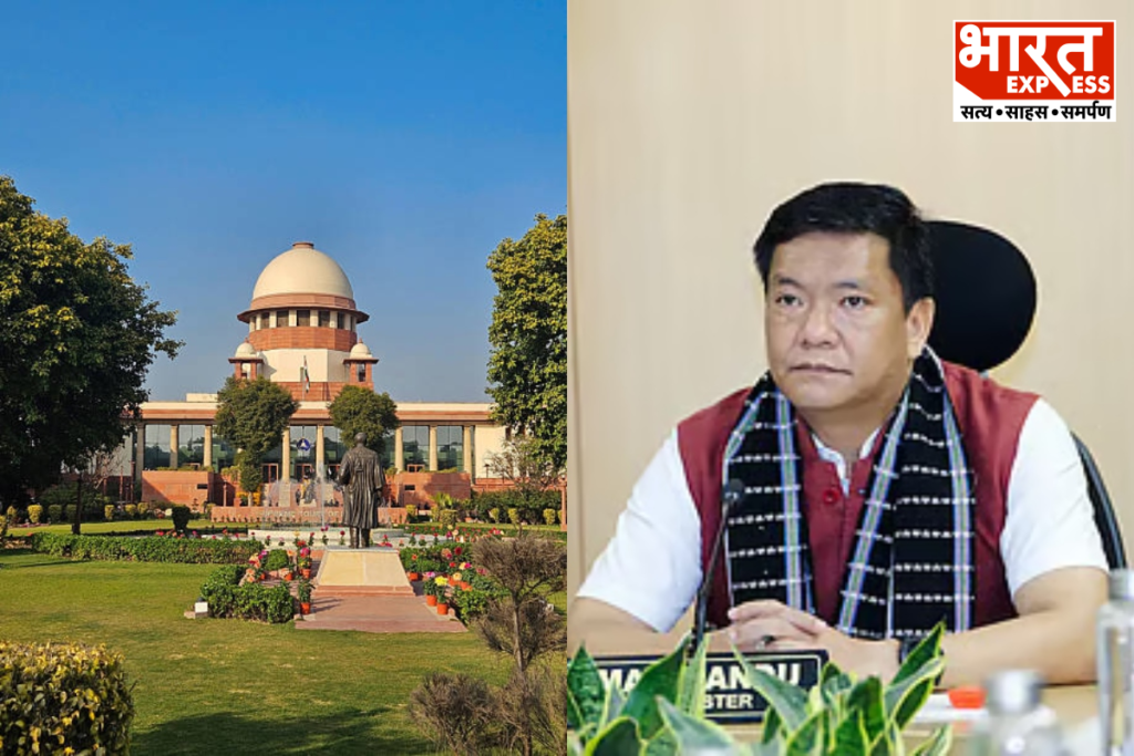 Pema Khandu government contract case, Supreme Court CBI probe monitoring, Justice Vikram Nath Justice Sandeep Mehta, Solicitor General Tushar Mehta, Prashant Bhushan Advocate, Tsering Tashi MLA Tawang