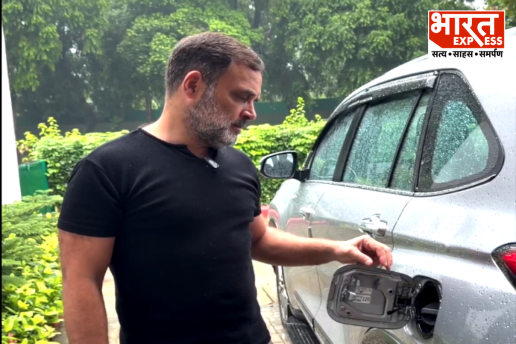 Rahul Gandhi Attacks Modi Govt On E20 Petrol Issue Calling It Corruption