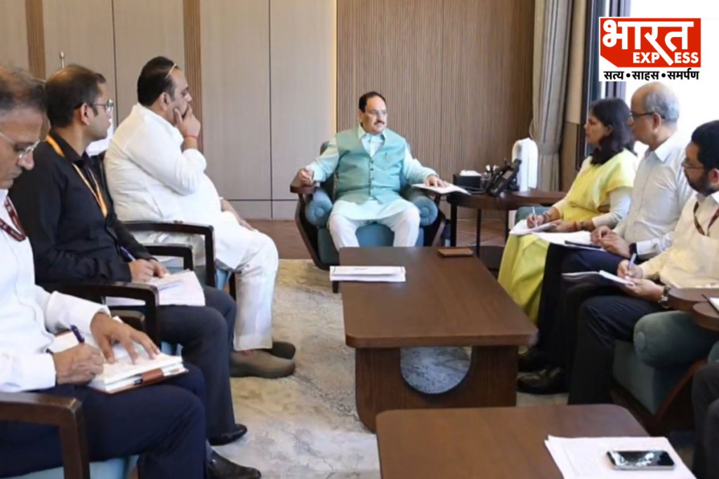 Swine Flu Cases Rise In Delhi JP Nadda Reviews Preparedness Bharat Express