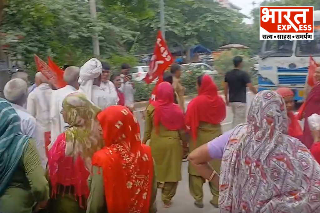US India Trade Deal Farmers Jail Bharo Andolan In Haryana KarnalUS India Trade Deal Farmers Jail Bharo Andolan In Haryana Karnal