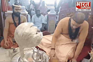 प्रवीण निषाद ने हरिद्वार में किए कैलाशानंद गिरि के दर्शन, लिया आशीर्वाद