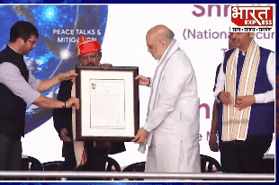 अमित शाह ने अजीत डोभाल को लोकमान्य तिलक पुरस्कार से किया सम्मानित, जमकर की तारीफ