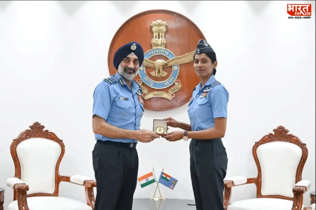 country's first female fighter combat leader