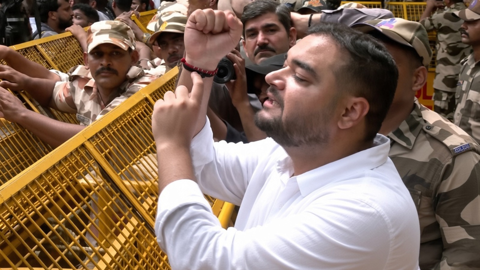 Nishu Azad CJP Protest