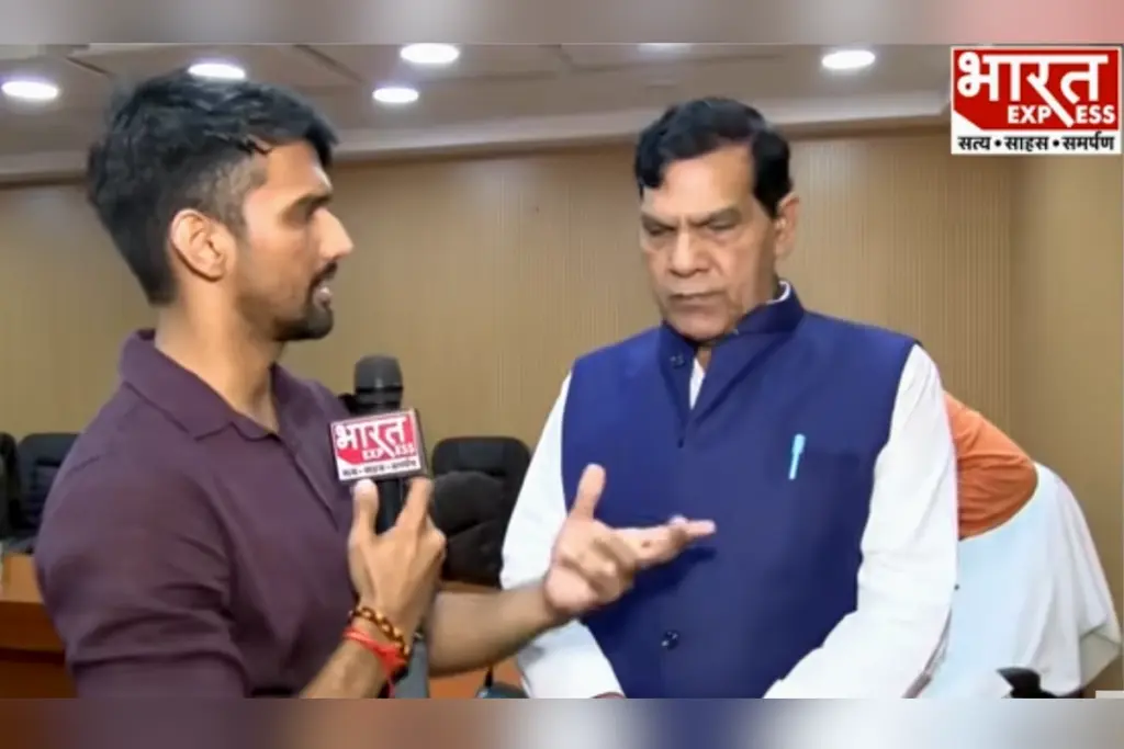 AK Sharma Exclusive Interview On Lucknow Rank 1 Swachh Vayu Survekshan