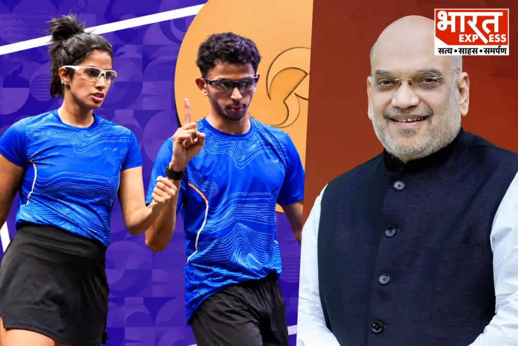 Amit Shah Congratulates Joshna Chinappa Velavan Senthilkumar Asian Games 2026 Bronze