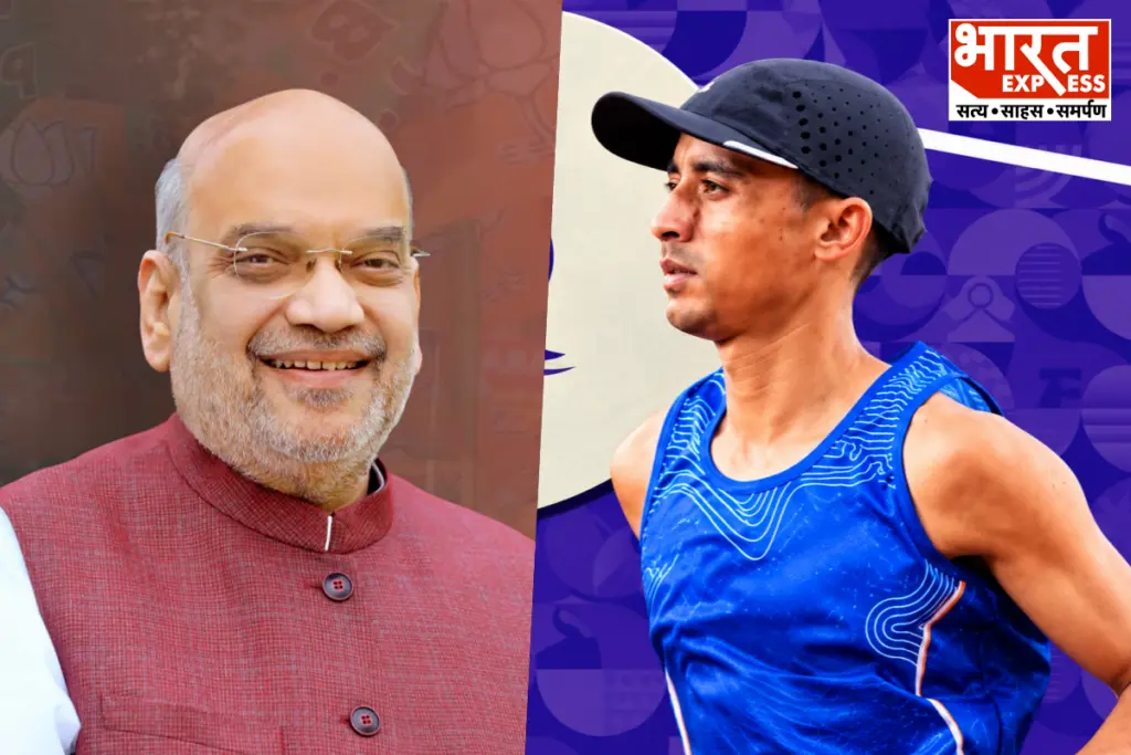 Amit Shah Congratulates Sawan Barnwal Asian Games 2026 Marathon Silver Medal