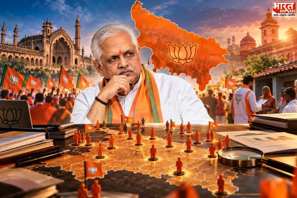 bjp-up-2027-strategy-bl-santhosh-booth-management-cadre-mobilisation-vinod-tawde