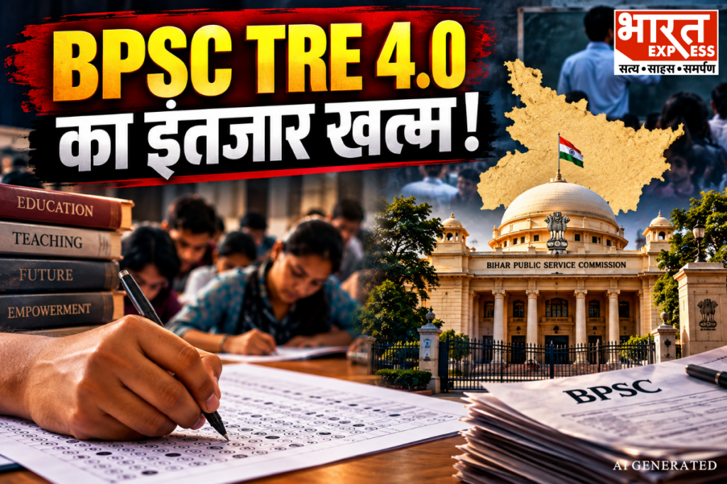 BPSC TRE 4.0 Recruitment Notification Released for 32388 Teacher Posts Check Dates