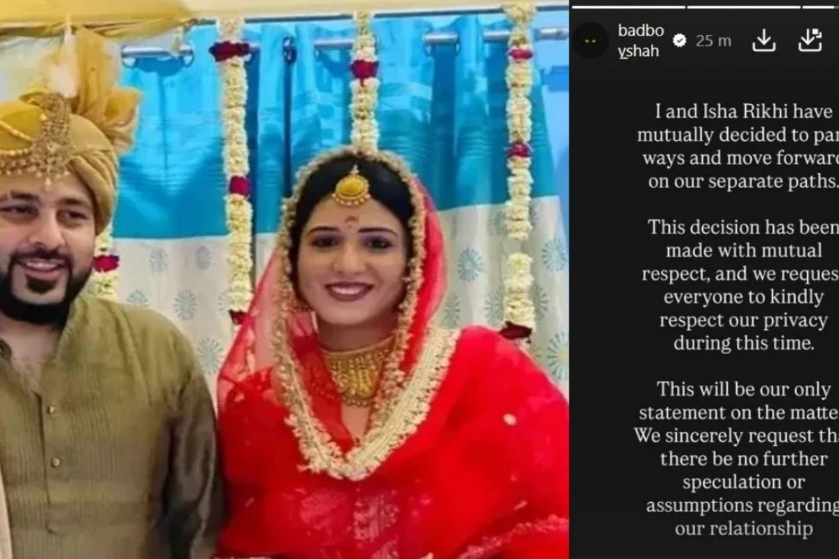 Badshah Isha Divorce bharat express