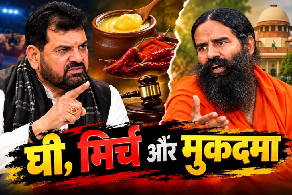 Brij Bhushan Sharan Singh's new allegation against Patanjali
