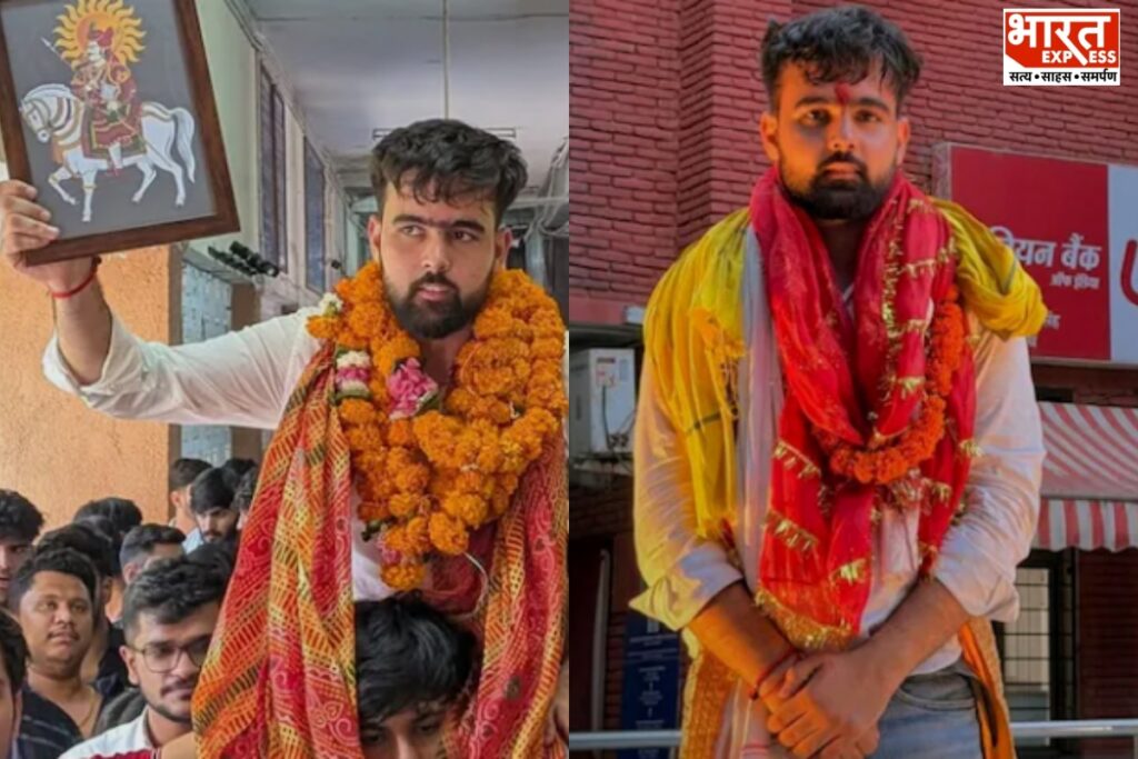 NSUI से बगावत कर निर्दलीय चुनाव लड़ने वाले दीपांशु शौकीन उपाध्यक्ष पद पर सबसे आगे हैं.