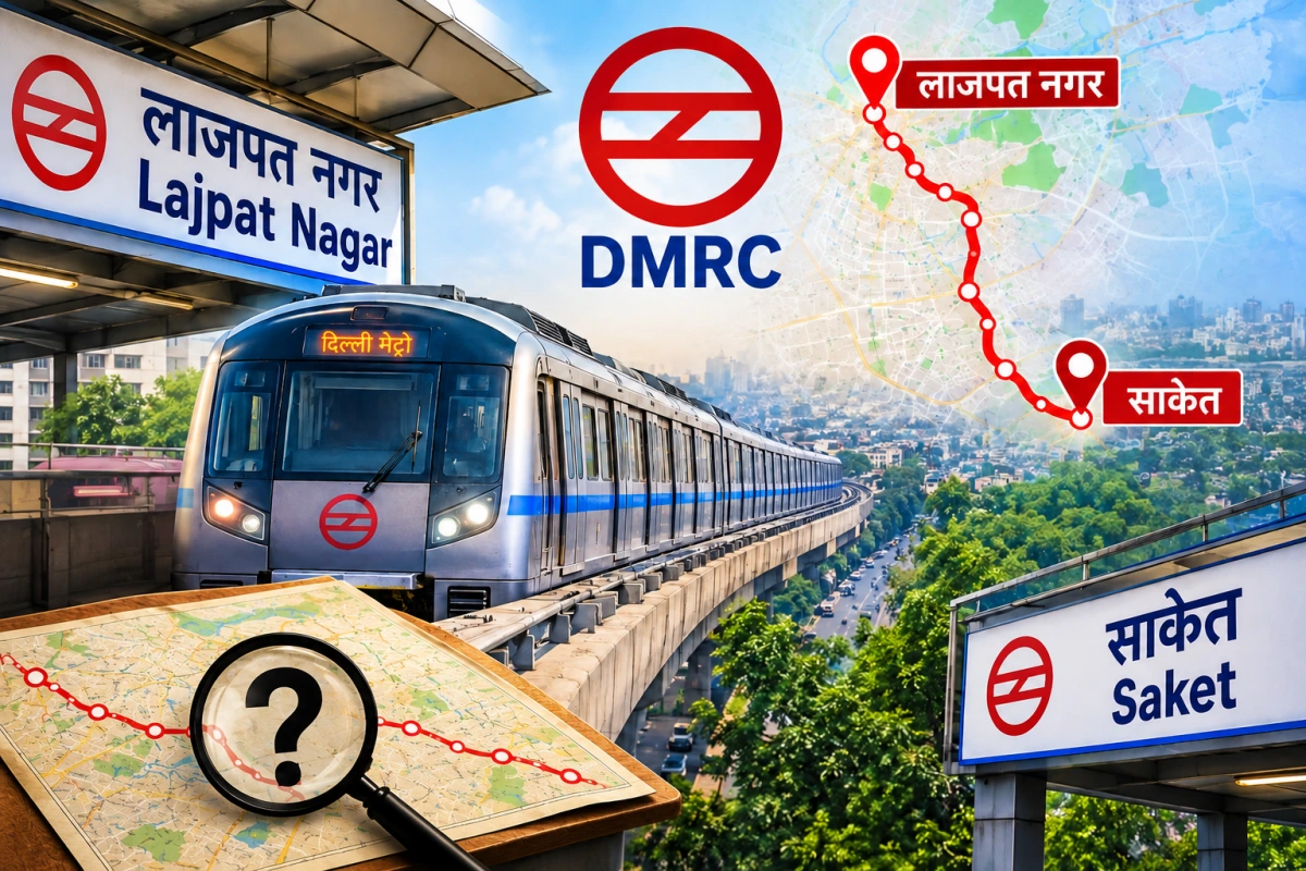 लाजपत नगर से साकेत के बीच क्या है DMRC का सीक्रेट प्लान? जानकर रह जाएंगे हैरान