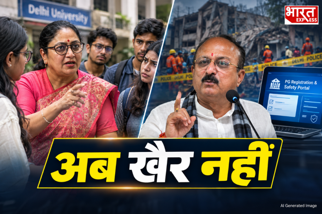 Delhi govt action on student safety after Satya Niketan collapse