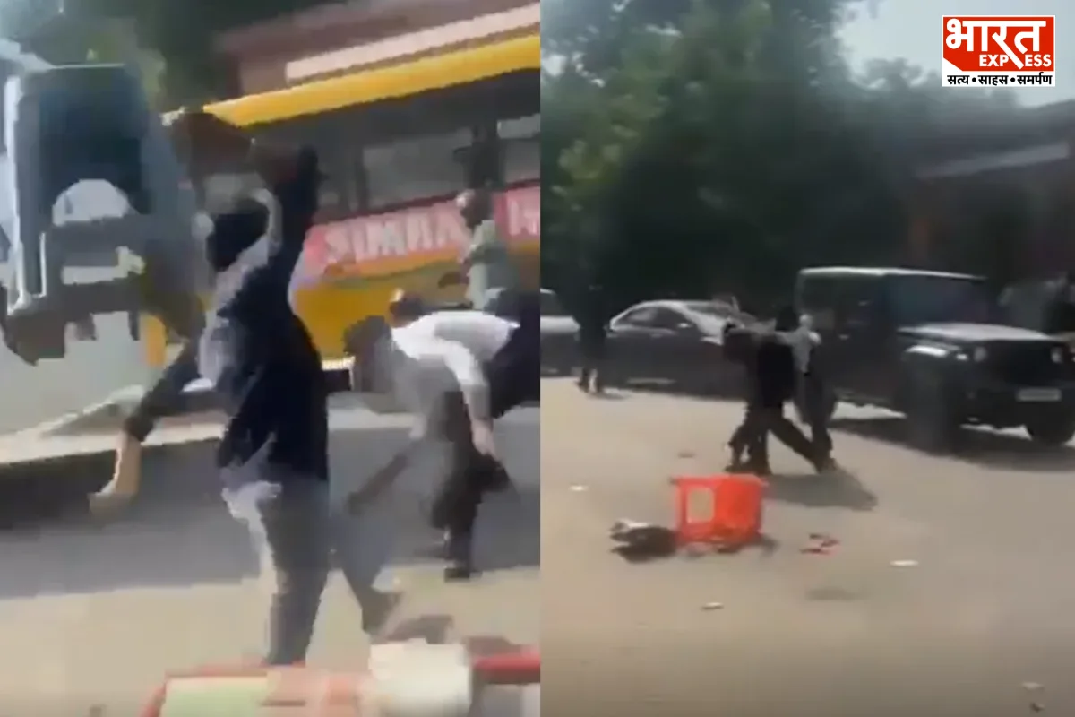 ग्रेटर नोएडा में खुली गुंडागर्दी: GNIOT कॉलेज के छात्रों के दो गुट आपस में भिड़े, मारपीट का VIDEO वायरल