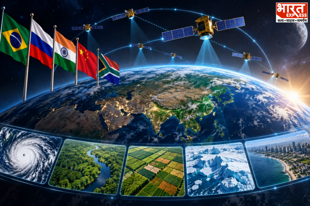 ISRO और BRICS का वर्चुअल सैटेलाइट नेटवर्क