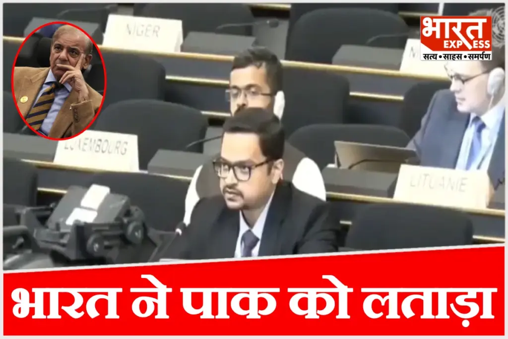 India fiercely slammed Pakistan at the UN.