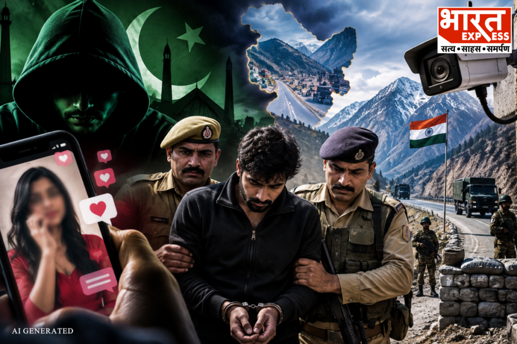 Kathua Honeytrap Espionage Case 24 Year Old Arrested For Spying For ISI Bharat Express