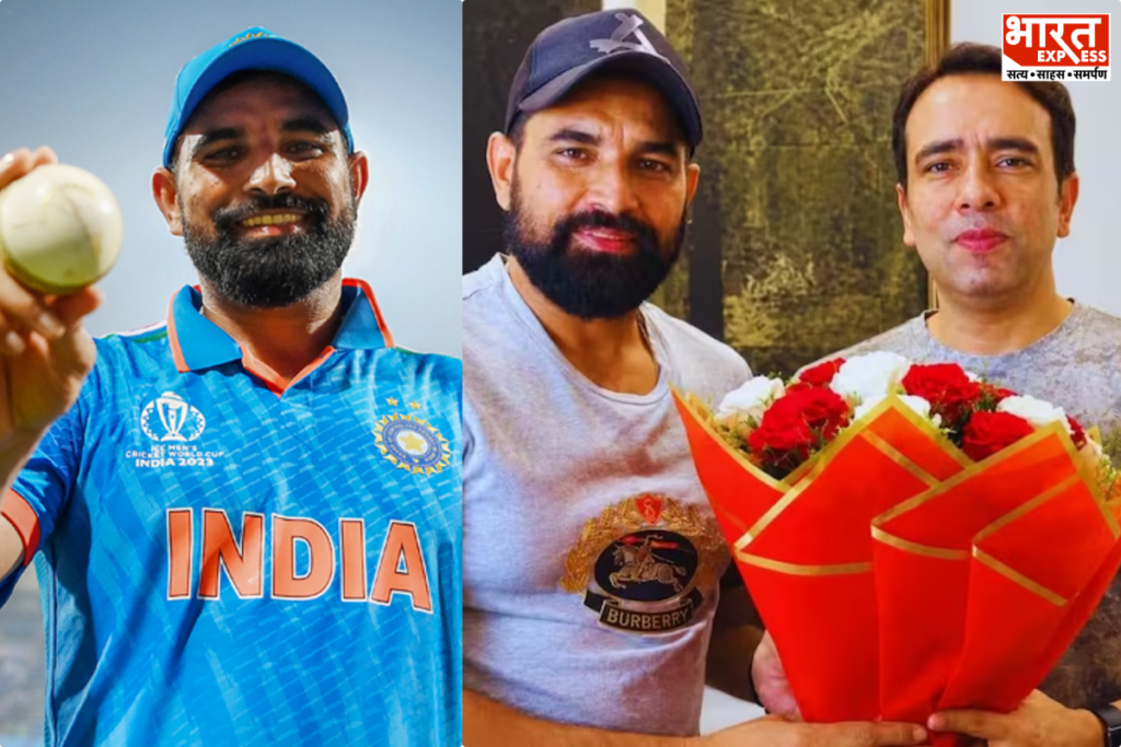 Mohammed Shami meet Jayant Chaudhary
