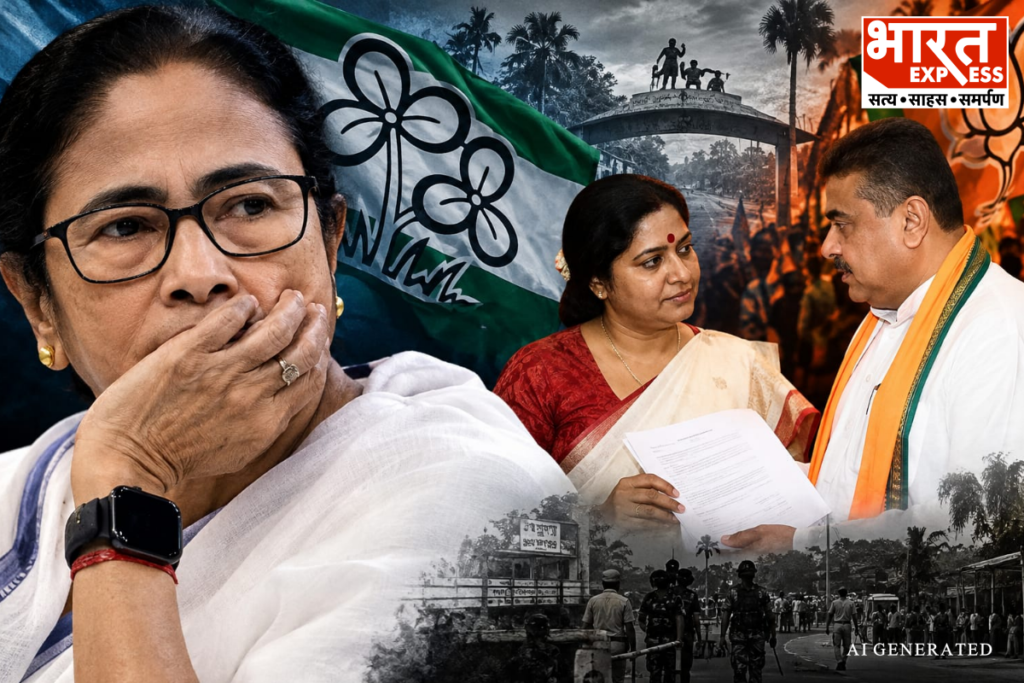 Nandigram By Election TMC Candidate Sanchita Pradhan Withdraws Nomination Bharat Express