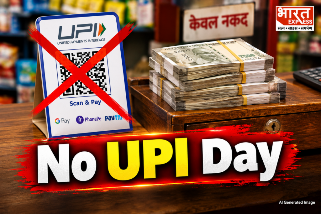 No UPI Day Indore bhopal Bharat Express