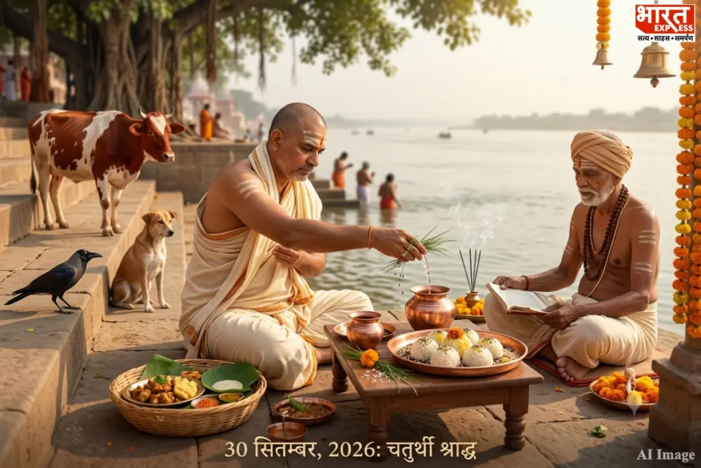 pitru-paksha-2026-chaturthi-shraddha-september-30-vidhi-niyam-shubh-muhurat