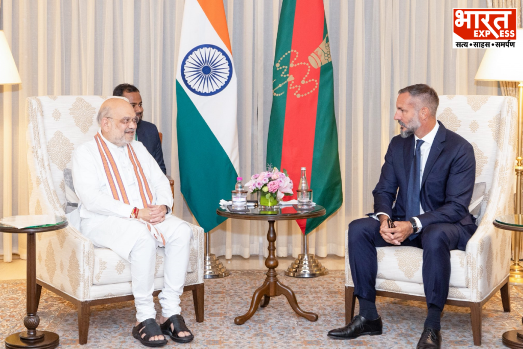 Prince Aga Khan Amit Shah meeting