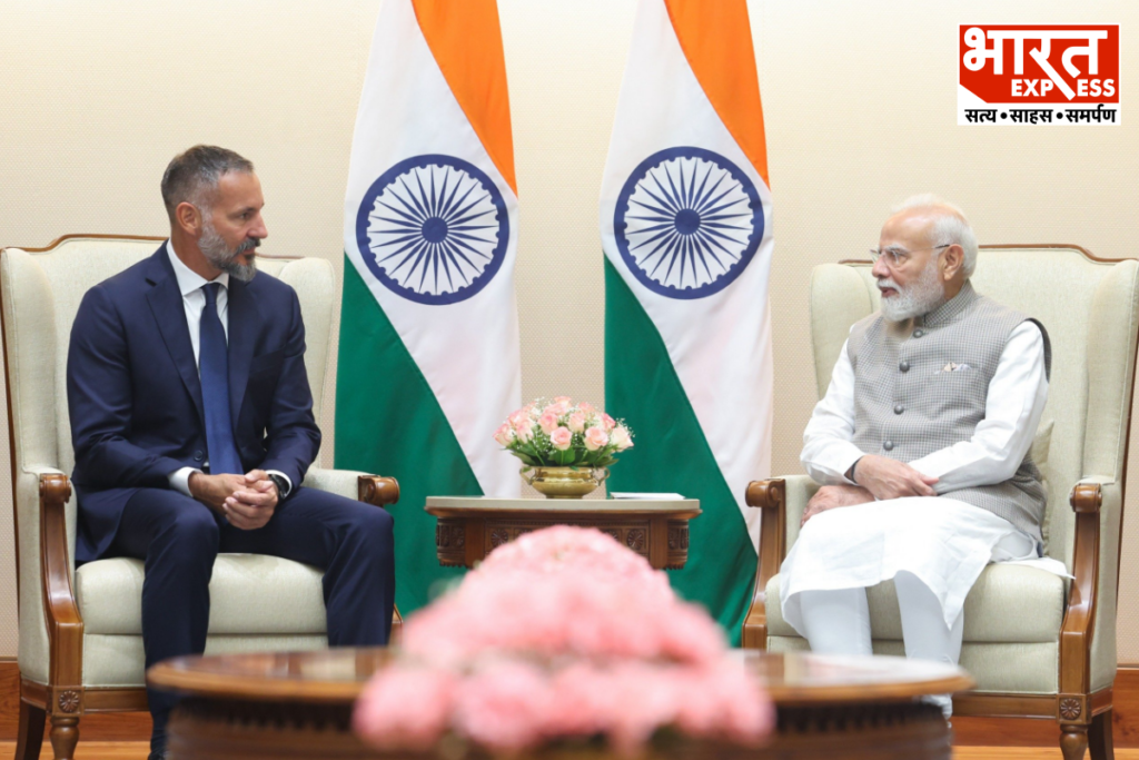 Prince Rahim Aga Khan V Meets PM Modi To Strengthen AKDN Partnership Bharat Express