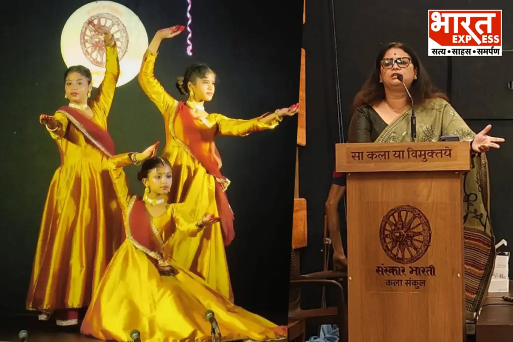 Sanskar Bharati Kala Sankul Kathak Seminar Gauri Diwakar Event New Delhi