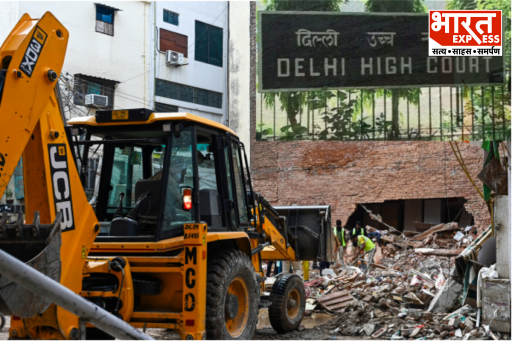 Satya Niketan building collapse Delhi High Court