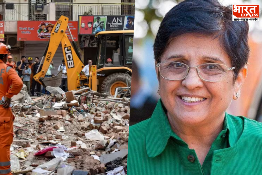 Satya Niketan incident Kiran Bedi