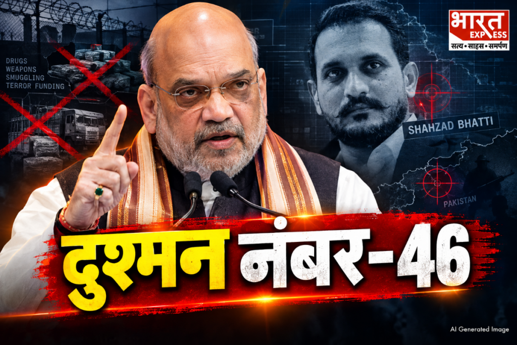 Shahzad Bhatti India Enemy Number 46 Amit Shah Ministry of Home Affairs