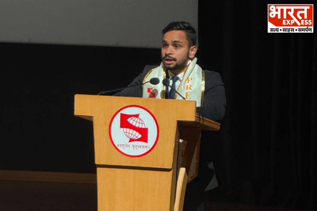 Shashwat Tyagi Elected Symbiosis Law Student Council President Nagpur