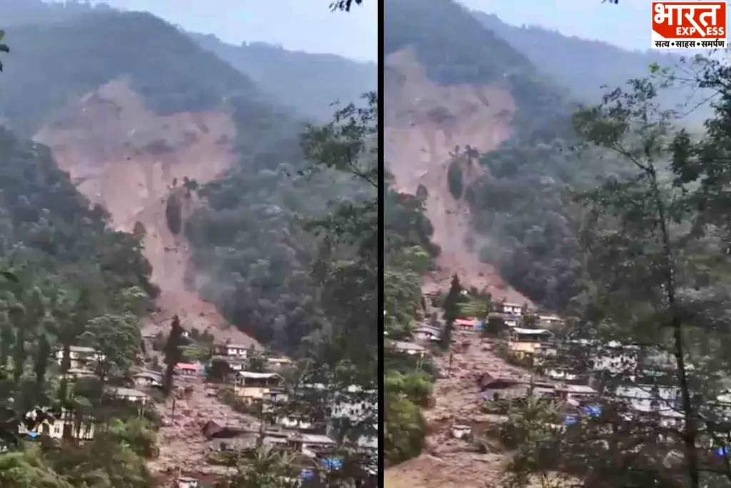 sikkim-rimbi-landslide-heavy-rain-32-houses-at-risk-roads-buried-debris