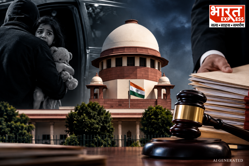 Supreme Court Issues Notice To Center And States On Child Kidnapping PIL Bharat Express