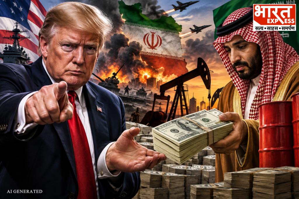 US Recovers Iran War Expenses Selling Weapons To Saudi Arabia Bharat Express