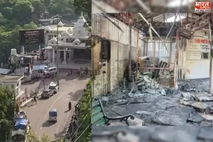 वैष्णो देवी यात्रा मार्ग पर आधी रात आग और धुएं का गुबार, टली बड़ी तबाही; बाल-बाल बचे यात्री