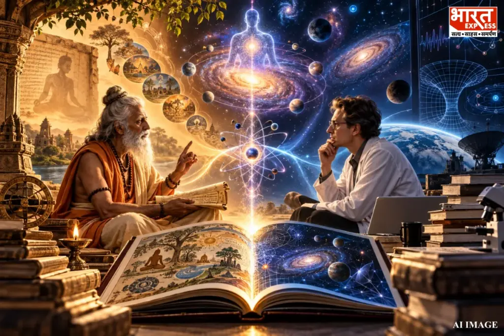 Vedic Cosmology vs Quantum Physics