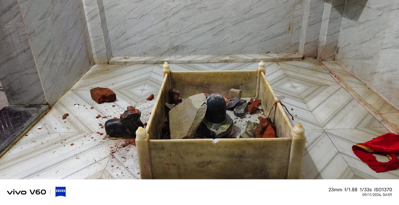 chandauli-temple-idol-vandalism-baburi-mainpur-village-police-investigation